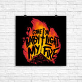 Light My Fire - Poster