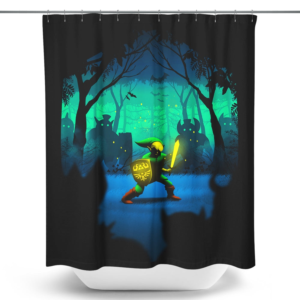 Light of Courage - Shower Curtain