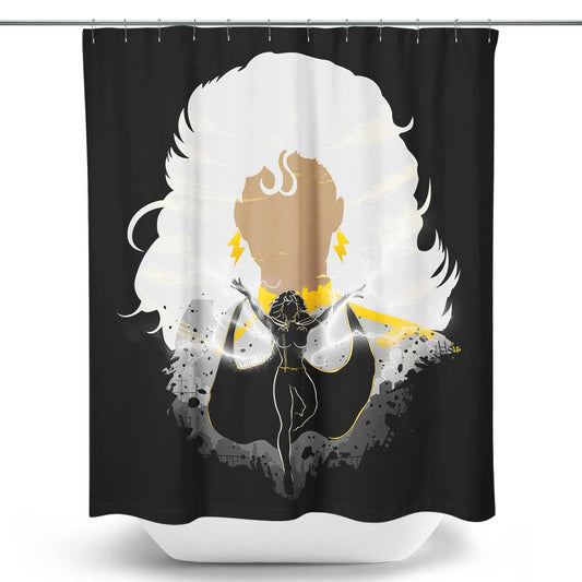 Lightning Landscape - Shower Curtain
