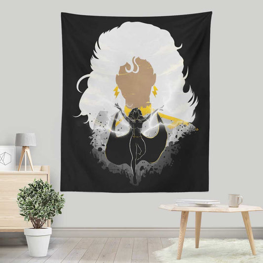 Lightning Landscape - Wall Tapestry
