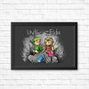 Link and Zelda - Posters & Prints