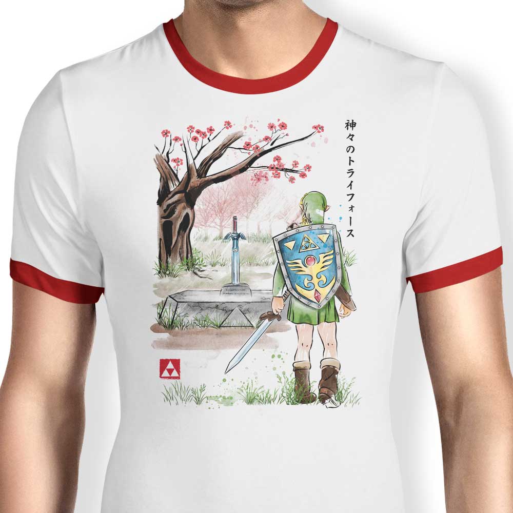 Link to the Watercolor - Ringer T-Shirt