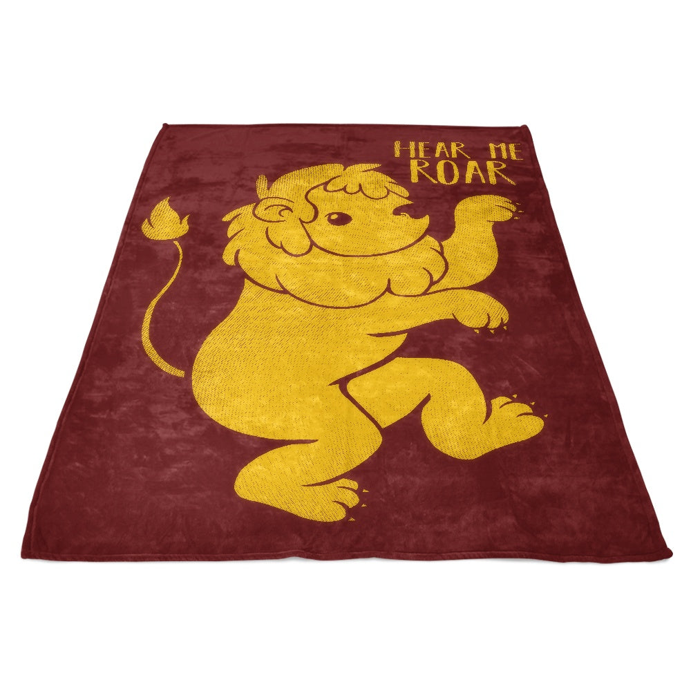 Lion Kawaii - Fleece Blanket