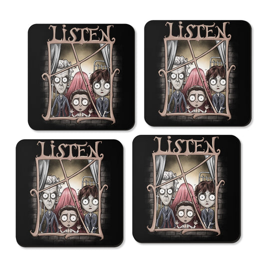 Listen - Coasters