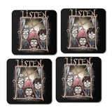 Listen - Coasters