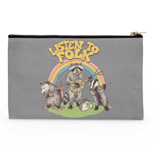 Listen to Folk - Accessory Pouch