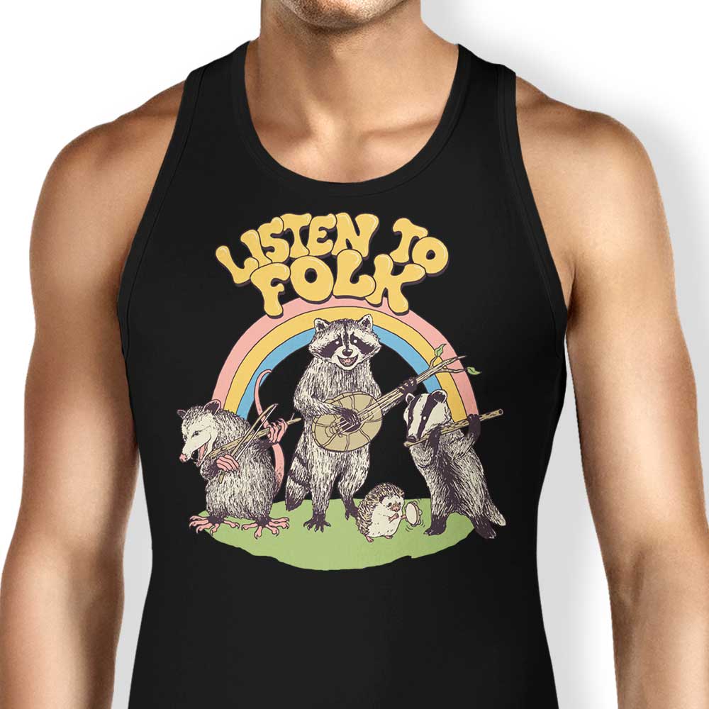 Listen to Folk - Tank Top