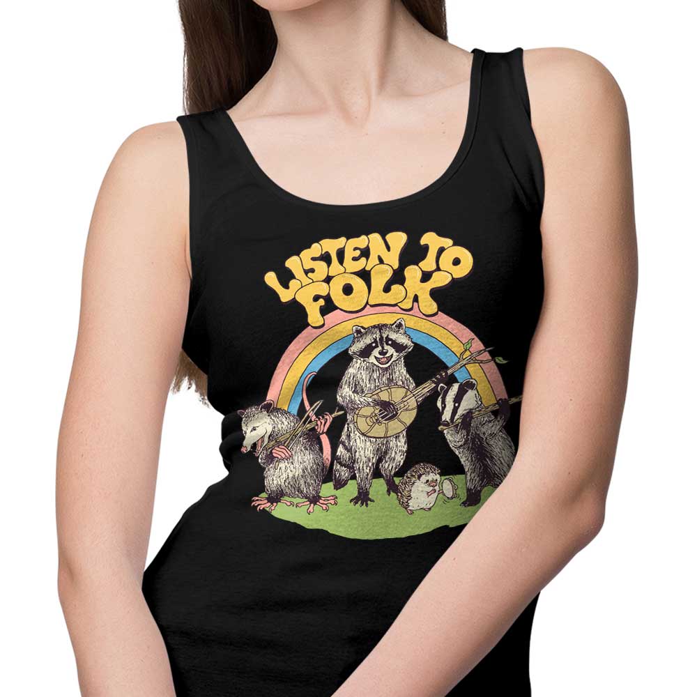 Listen to Folk - Tank Top