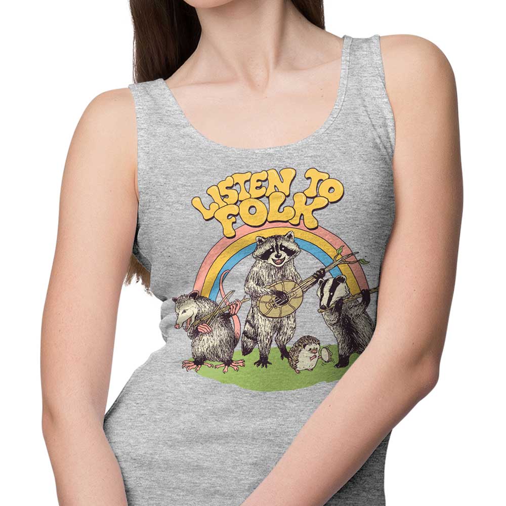 Listen to Folk - Tank Top