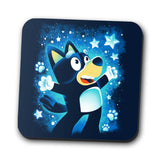 Little Blue Dog - Coasters