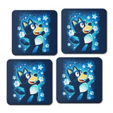 Little Blue Dog - Coasters