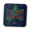 Live Long Ugly Sweater - Coasters
