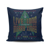 Live Long Ugly Sweater - Throw Pillow