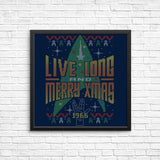 Live Long Ugly Sweater - Posters & Prints
