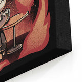 Living in Hell - Canvas Print