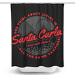Living in Santa Carla - Shower Curtain
