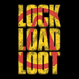 Lock Load Loot - Canvas Print