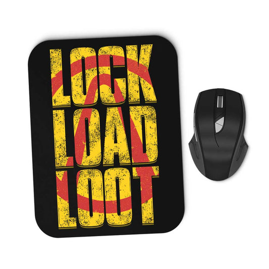 Lock Load Loot - Mousepad