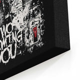 Lock Your Door - Canvas Print