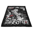Lock Your Door - Fleece Blanket
