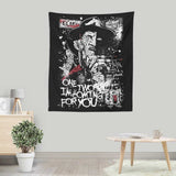 Lock Your Door - Wall Tapestry