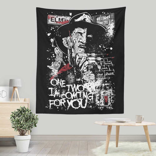Lock Your Door - Wall Tapestry