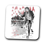 Lone Comedian and Cubs - Coasters