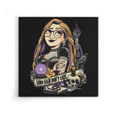 Long Hair, Don't Care - Canvas Print