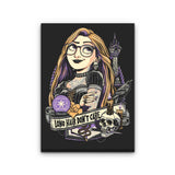 Long Hair, Don't Care - Canvas Print