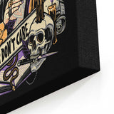 Long Hair, Don't Care - Canvas Print