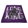 Long Live the King - Fleece Blanket