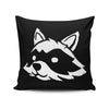 Lost Raccoon - Throw Pillow