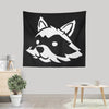 Lost Raccoon - Wall Tapestry