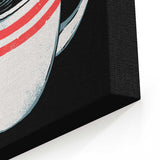 Love Death Coffee - Canvas Print