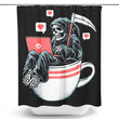 Love Death Coffee - Shower Curtain