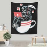 Love Death Coffee - Wall Tapestry
