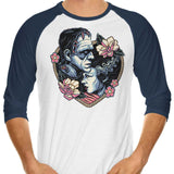 Love Monsters - 3/4 Sleeve Raglan T-Shirt