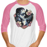 Love Monsters - 3/4 Sleeve Raglan T-Shirt