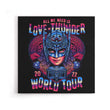 Love World Tour - Canvas Print