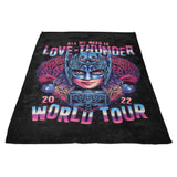 Love World Tour - Fleece Blanket