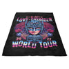 Love World Tour - Fleece Blanket