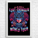 Love World Tour - Posters & Prints