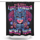 Love World Tour - Shower Curtain