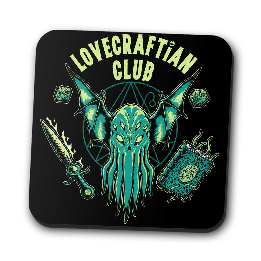 Lovecraftian Club - Coasters
