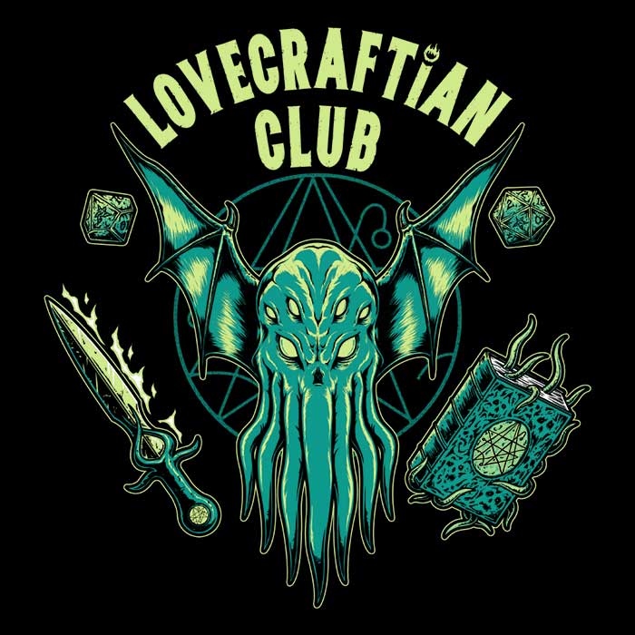 Lovecraftian Club - Coasters