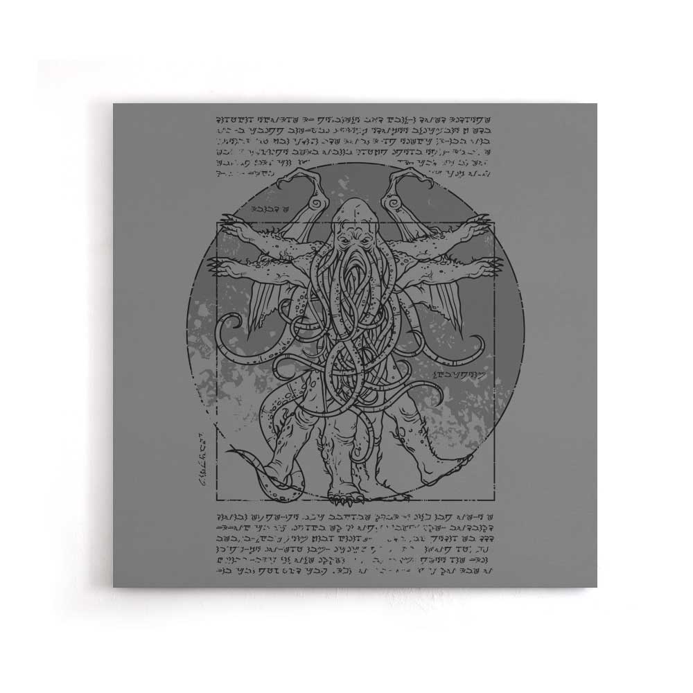 Lovecraftian Man - Canvas Print