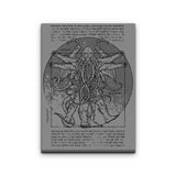 Lovecraftian Man - Canvas Print