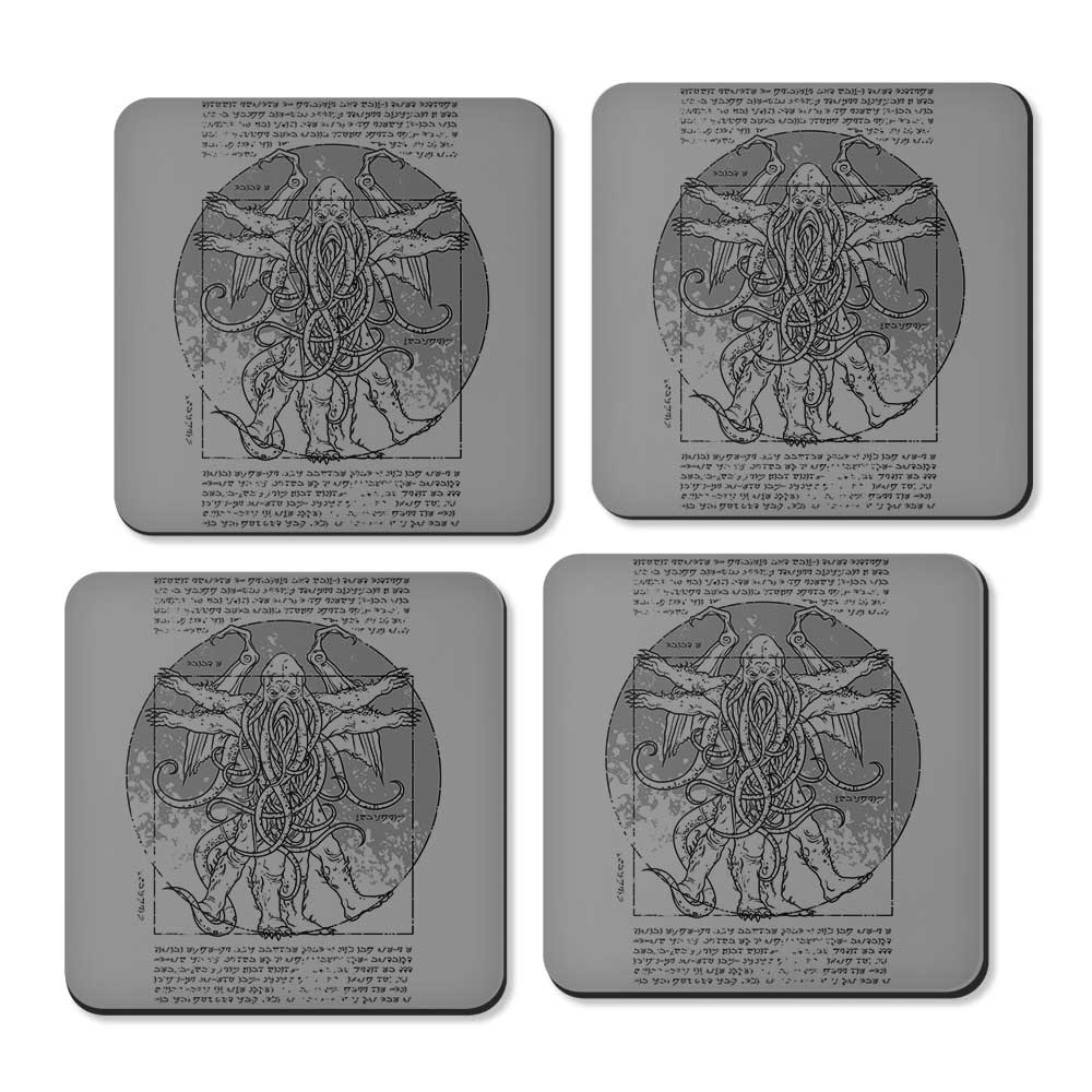 Lovecraftian Man - Coasters