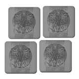 Lovecraftian Man - Coasters