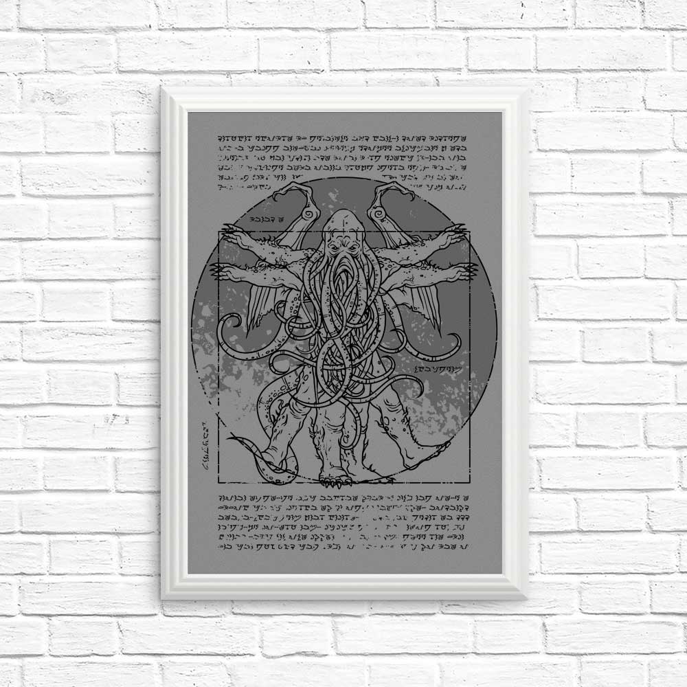 Lovecraftian Man - Posters & Prints